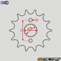 Front sprocket 15 teeth Brixton, Beta,  Rieju,  Yamaha 125 ... Afam