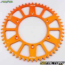 Rear sprocket 52 aluminum teeth 520 Gas Gas EC 250, Husaberg FC 550, KTM EXC 200... Sunstar Orange