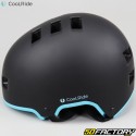 Cool Cycling Bowl HelmetRide matte black and blue