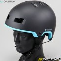 Radsport-Schalenhelm CoolRide matt schwarz und blau