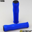 Wag Bike Grips Hexagon blue neoprene