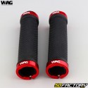 Wag Bike Grips Gripblack and red pers