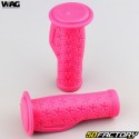 Pink Wag Bike children&#39;s bicycle grips XNUMX mm