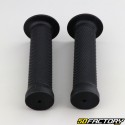 135 mm BMX type bike grips with black spikes