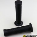 BMX type bike grips XNUMX mm black