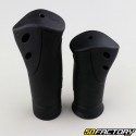 XNUMX mm black ergonomic bicycle grips