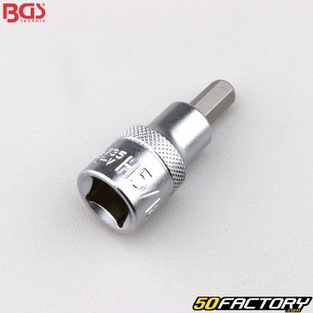 Soquete de bits 5/16&quot; Hex 1/2&quot; BGS