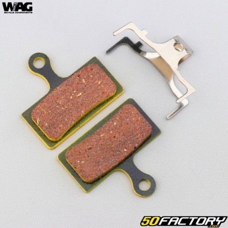 Organic bicycle brake pads type Shimano Deore BR-M615... Wag Bike