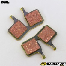 Organic bicycle brake pads type Magura MT5... Wag Bike (2 pieces)