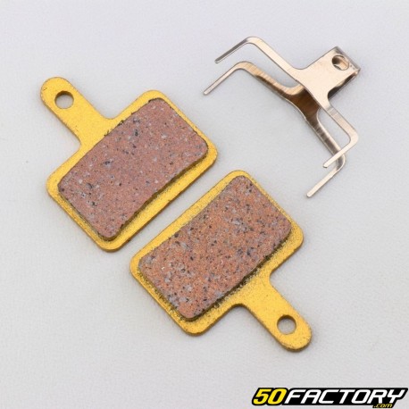 Sintered metal bicycle brake pads type Shimano Deore BR-M575, BR-M525...