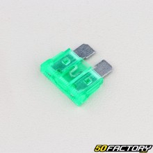 Standard flat fuse 30A green