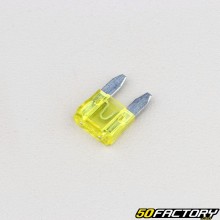 Mini fusível plano amarelo XNUMXA