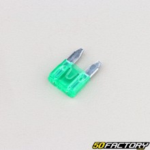 Mini flat fuse 30A green