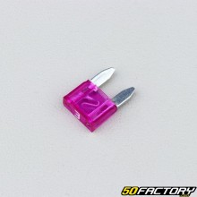 Mini-fusible plat 3A violet