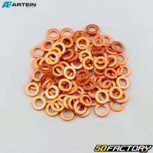 Ø5 mm copper drain plug gaskets Artein (batch of 100)