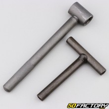 Engine valve clearance adjustment wrenches