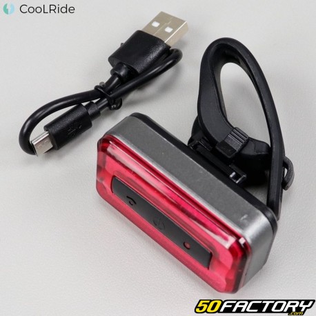 Cool Bike Led luz trasera recargableRide