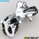 Desviador traseiro de bicicleta Shimano Altus RD-MXNUMX XNUMX/XNUMX engrenagens prata