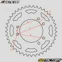 Corona XNUMX dientes de aluminio XNUMX Derbi, Rieju, Yamaha, Peugeot ... Gencod  naranja