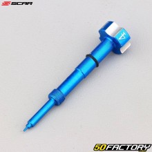 Tornillo regulador de mezcla carburador Keihin FCR Scar azul