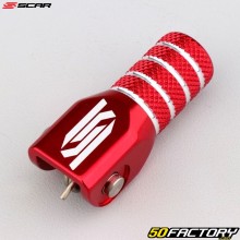 Gear selector tip Scar red