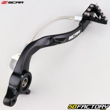 Pedal do freio traseiro KTM SX 125, 250, 300 (desde 2023)... Scar Preta