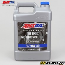 Huile moteur 4T 10W40 Amsoil Metric 100% synthèse 3.78L