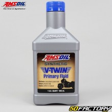 Huile d'embrayage Amsoil V-Twin Primary Fluid 100% synthèse 946 ml