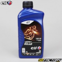 Aceite de motor 4T 15W50 ELF Moto 4 Road semi-sintético 1L