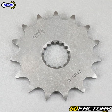 Sprocket 15 teeth 520 KTM SX 125 (since 1994), SX-F 450 (since 2003)... Afam