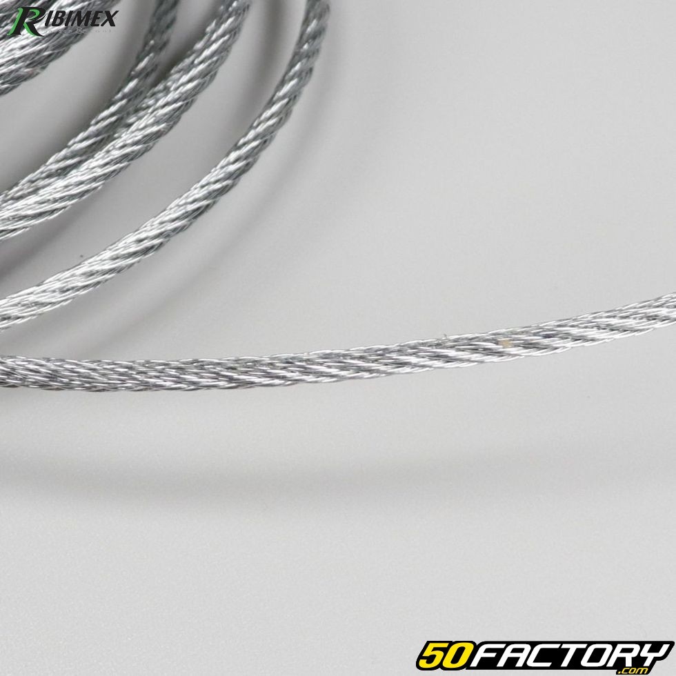 Câble acier de treuil Ø5 mm x 20 m avec crochet – Pièce quad, buggy