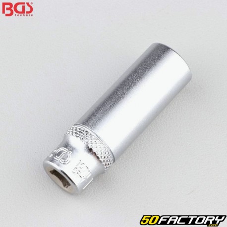 Socket 11 mm 12 points 1/4&quot; BGS long