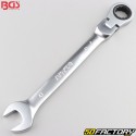 BGS Articulated 17 mm Ratchet Combination Wrench