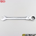 BGS Articulated 17 mm Ratchet Combination Wrench