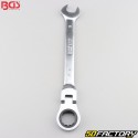 BGS Articulated 17 mm Ratchet Combination Wrench