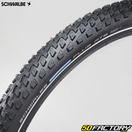 Schwalbe Marathon Plus MTB neumático de bicicleta a prueba de pinchazos XNUMXxXNUMX (XNUMX-XNUMX) rayas reflectantes