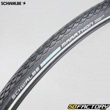 Pneu de bicicleta 700x28C (28-622) Schwalbe Marathon GreenGuard listras reflexivas