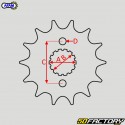 Dentes 12 Roda dentada 520 Sym Trackrunner 200, Aeon Cobra 220, E-Ton Challenger 150 ... Afam