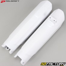 KTM EXC fork guards, Gas Gas EC, Husqvarna TE 125, 250, 300 ... (2008 - 2014) Polisport whites