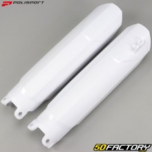 Protectores de horquilla Yamaha  YZ, YZF XNUMX, XNUMX y XNUMX (desde XNUMX) Polisport  Evo blanco