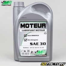 Aceite de motor 4T Minerva Motoculture SAE 30 mineral 2L