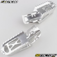 Suporte para os pés / Pousa-pés dianteiros Sherco  SE-R, SM-R ... Gencod  cinza