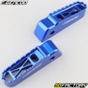 Front and rear foot pegs Derbi Senda,  Gilera SMT,  Aprilia SX ... Gencod blue