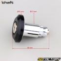 Chaft bar ends black