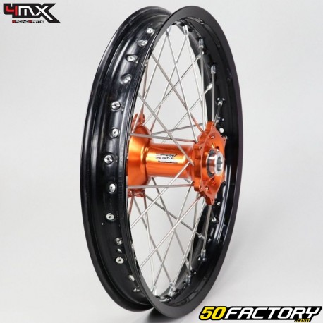 Felge hinten (XNUMX-XNUMX) KTM SX-F XNUMX, XNUMX, XNUMX ... (ab XNUMX) XNUMXMX schwarz mit orangefarbener Nabe