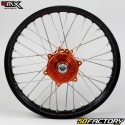 Felge hinten (XNUMX-XNUMX) KTM SX-F XNUMX, XNUMX, XNUMX ... (ab XNUMX) XNUMXMX schwarz mit orangefarbener Nabe