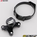 Bloco do garfo Ø56.4 mm 1 posição Honda CRF, Kawasaki KXF, Suzuki RM-Z 250, 450 ... Scar preto