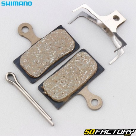 Pastillas de freno de resina para bicicleta Shimano GXNUMXS