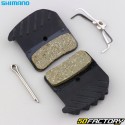 Pastillas de freno de resina para bicicleta con aletas Shimano H03A