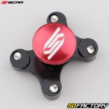 Fork locking pin Scar red